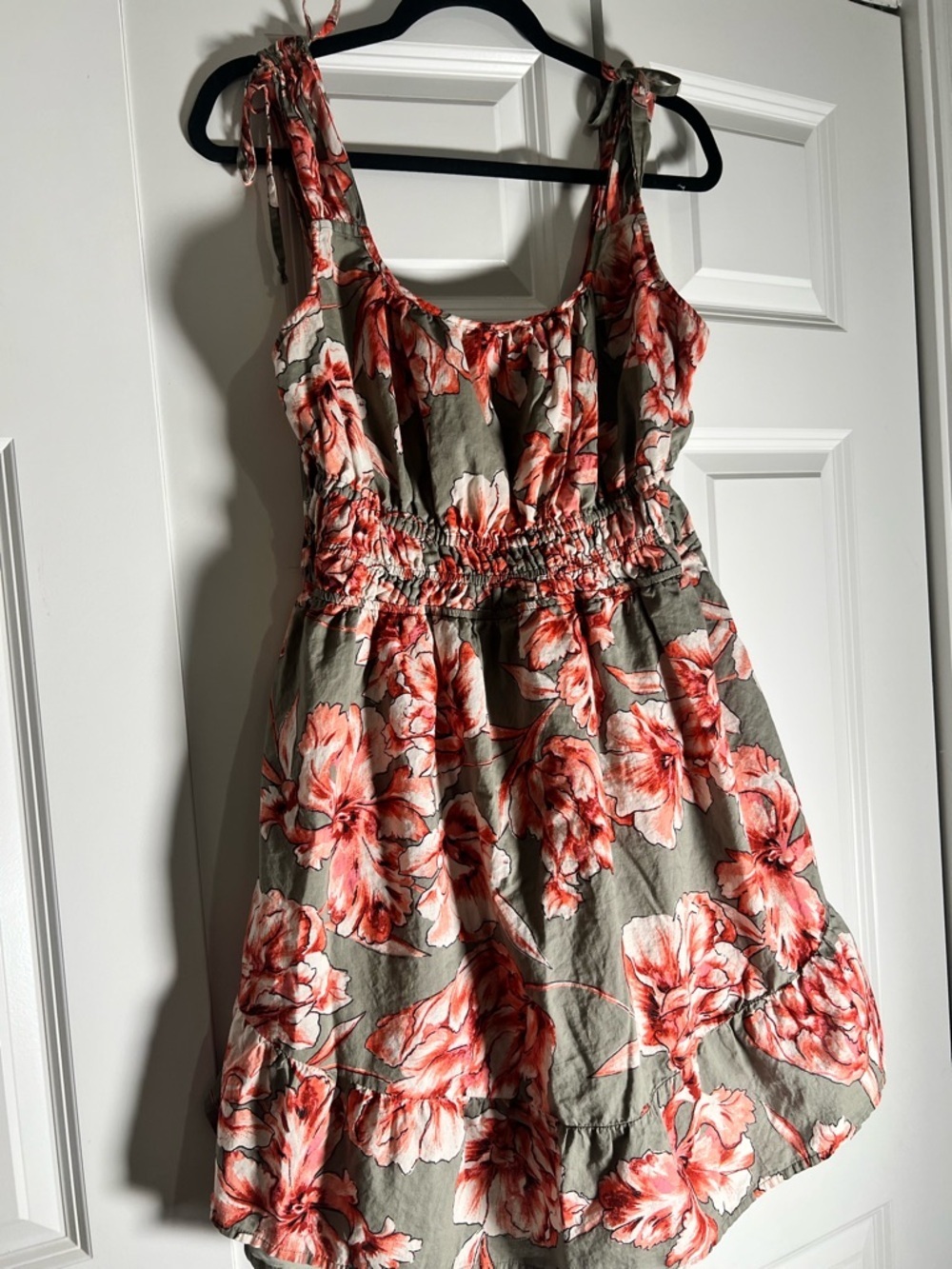 Maurices Floral Ruched Mini Dress - Picture 3 of 9
